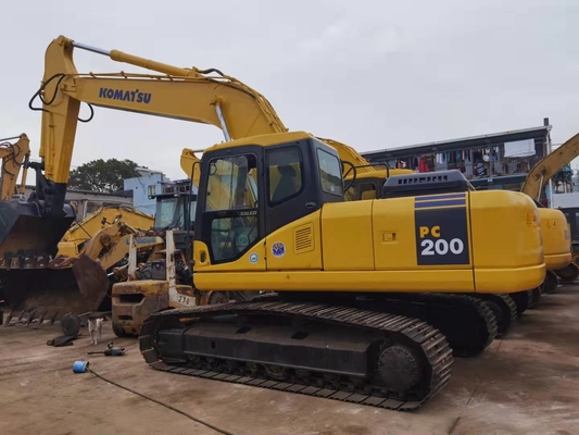 20 tonnellate di cingolo idraulico hanno utilizzato il secchio PC200 - 7 dell'escavatore 0.8m3 di KOMATSU