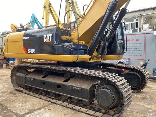 Secchio della seconda mano 330D CAT Construction Machinery Excavator With 1.5m3