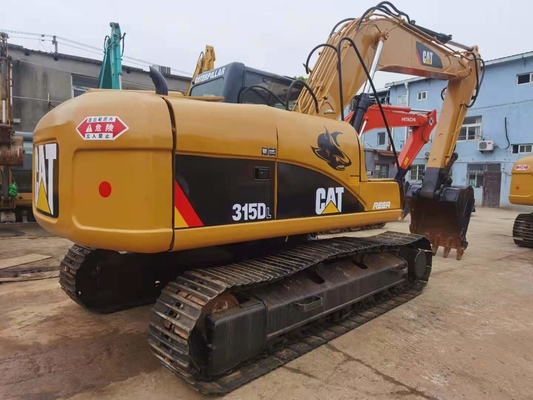Secchio della seconda mano 315D CAT Construction Machinery Excavator With 1.1m3