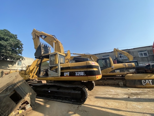 Used Hydraulic Crawler Construction Machinery Excavator CAT 325BL 1.1m3