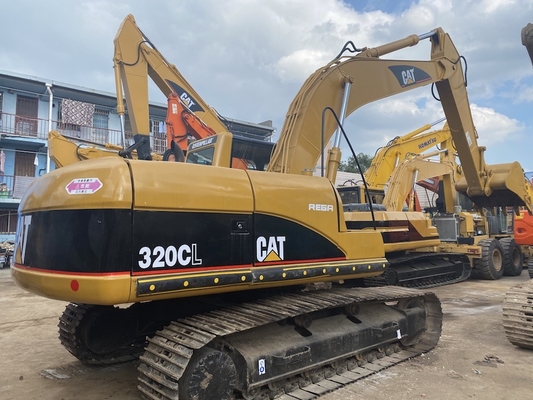 Cat 320CL Tracked Hydraulic Used Heavy Construction Machinery Excavator 0.9m3