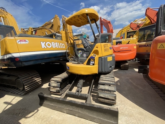 3915KG3 PC35MR-2 ha usato l'escavatore idraulico di Komatsu del cingolo 3 tonnellate