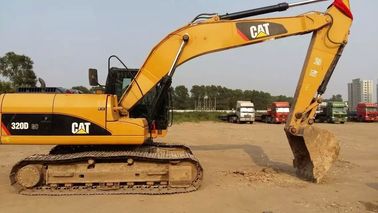 Il CAT usato 320 dell'escavatore ha utilizzato l'escavatore 21 tonnellata &amp; escavatore dello zappatore di 1.2m3bucket Caterpillar 320D