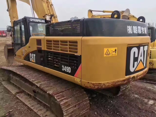 Escavatore giapponese originale Cat 349D di seconda mano, Caterpillar Escavatore usato a rotaia 49 tonnellate