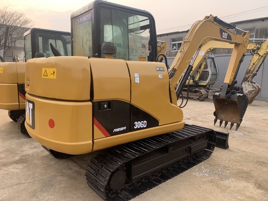 Originale Giappone Cat 306D Escavatore idraulico di seconda mano, Caterpillar Escavatore usato 6 tonnellate