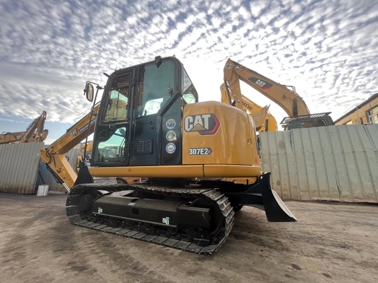Escavatore giapponese originale Cat 307E di seconda mano, Caterpillar Escavatore a rotaia usata 7 tonnellate