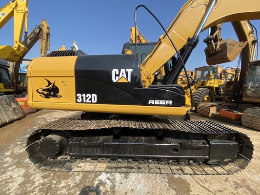 Originale Giappone Cat 312D Escavatore idraulico di seconda mano, Caterpillar Used Track Excavator 12 Ton
