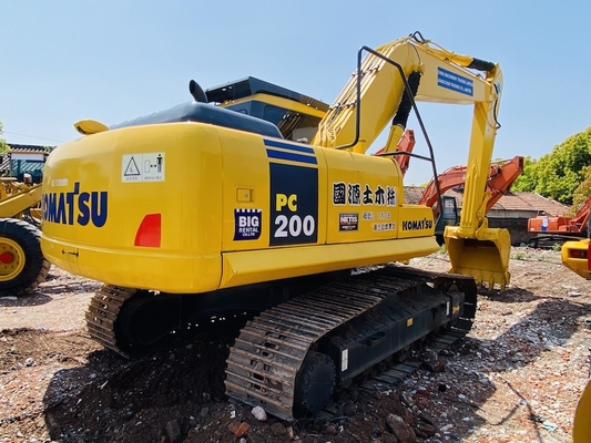20 tonnellate originale giapponese di seconda mano Komatsu PC200-7 Crawler Excavator In vendita
