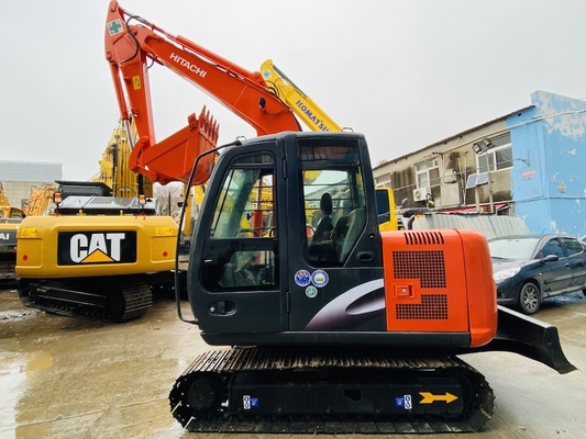 7 tonnellate originale giapponese usata Hitachi ZX70 Crawler Excavator con 40,5 kW di potenza del motore e 0,3m3 di capacità di secchio