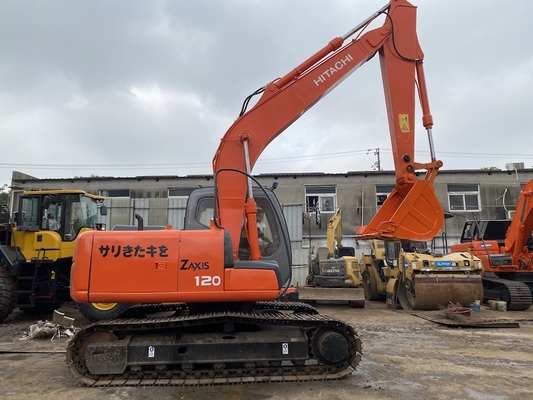 12 tonnellate originale giapponese usata Hitachi ZX120 Crawler Escavatore con 66 kW di potenza del motore e 0,52m3 di capacità di secchio