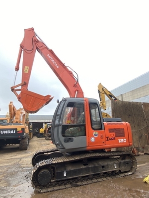 12 tonnellate originale giapponese usata Hitachi ZX120 Crawler Escavatore con 66 kW di potenza del motore e 0,52m3 di capacità di secchio