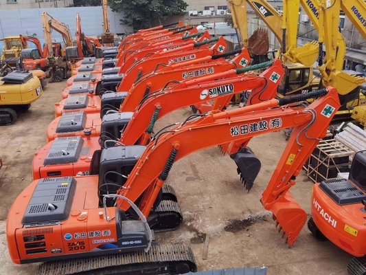 20 tonnellate originale giapponese usata Hitachi ZX200 Crawler Excavator con 109,6 kW di potenza del motore e 0,8 m3 di capacità del secchio