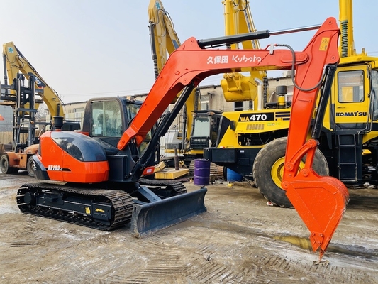 8 tonnellate originale giapponese usata Kubota KX183 escavatore a trascinatore con potenza motore di 47,8 KW e capacità di secchio di 0,31 m3