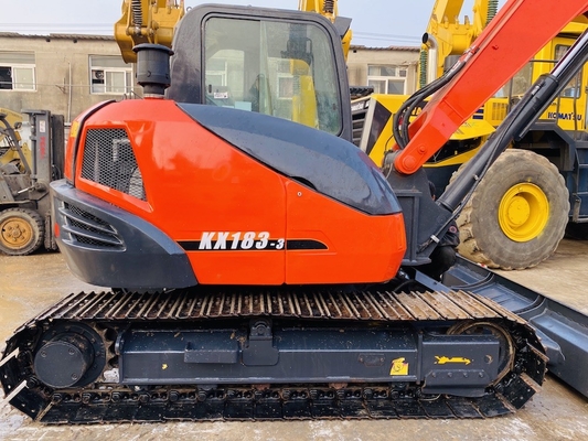 8 tonnellate originale giapponese usata Kubota KX183 escavatore a trascinatore con potenza motore di 47,8 KW e capacità di secchio di 0,31 m3
