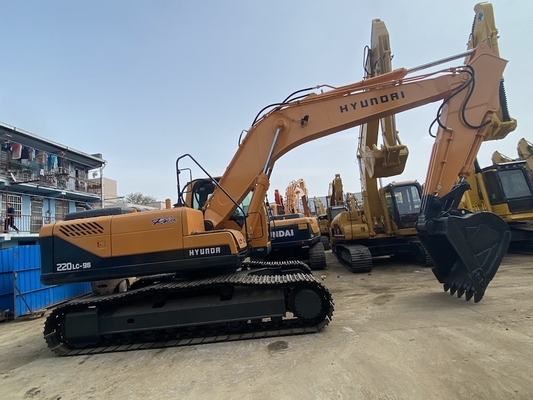 22 tonnellate originale giapponese Hyundai R220 Crawler Excavator di seconda mano