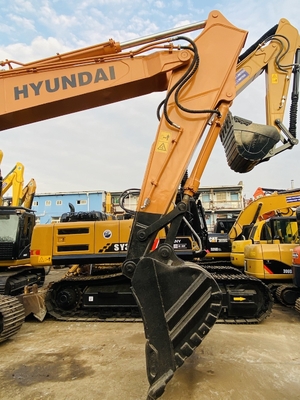 22 tonnellate originale giapponese di seconda mano Hyundai R225 Crawler Excavator con 112 kW di potenza del motore e 1,05 m3 di capacità del secchio