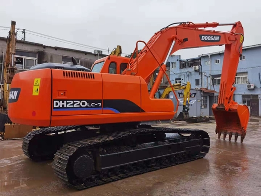 22 tonnellate originale usata Doosan DH220 Crawler Excavator Con 0,5-1,18 m3 di capacità di secchio