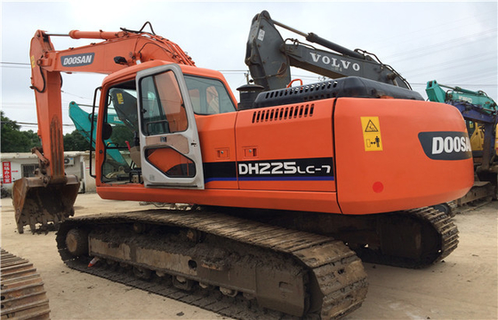 22 tonnellate originale usata Doosan DH225 Crawler Excavator Con 0,39-1,49 m3 di capacità di secchio