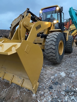 Caricatore su ruote usato CAT 966H caricatore a secchi da 3,4-4,2 m3