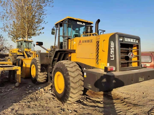 SDLG L958F di seconda mano, caricatore a ruote frontali 5-6 tonnellate