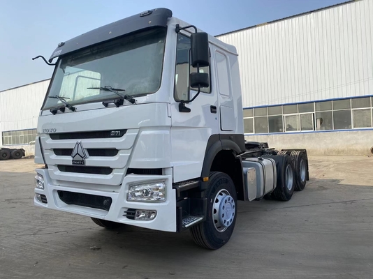 Usato Sinotruk Howo 371hp Camion Tractor Trailer Head 6x4 In vendita