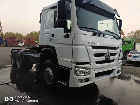 Usato Sinotruk Howo 371hp Camion Tractor Trailer Head 6x4 In vendita