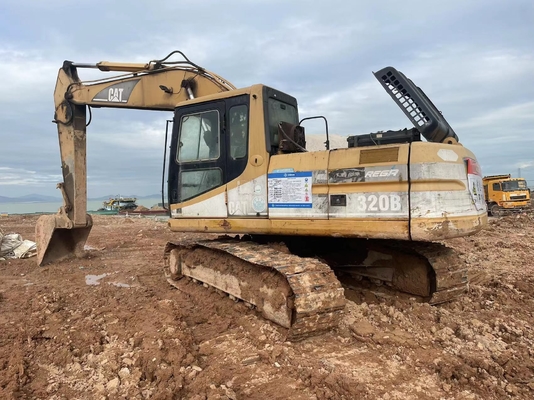 Escavatore giapponese originale Cat 320b di seconda mano, Caterpillar Escavatore usato 20 tonnellate