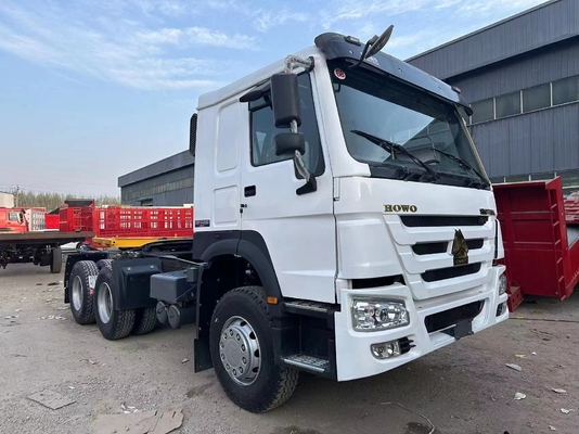 Usato Sinotruk Howo 371hp Camion Tractor Trailer Head 6x4 In vendita