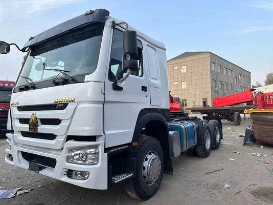 Usato Sinotruk Howo 371hp Camion Tractor Trailer Head 6x4 In vendita