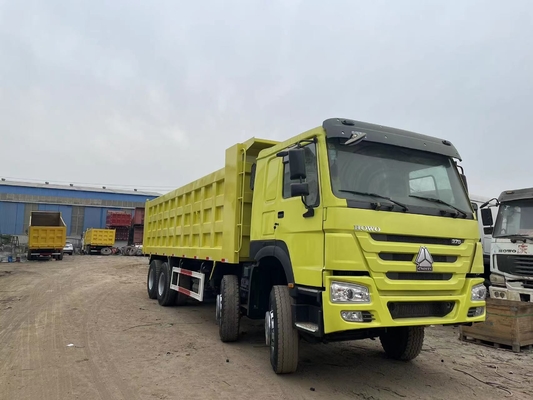 Usato HOWO SINOTRUK Dump Truck 8x4 Usato HOWO 375 HP Tipper Truck In vendita