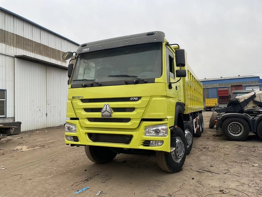Usato HOWO SINOTRUK Dump Truck 8x4 Usato HOWO 375 HP Tipper Truck In vendita