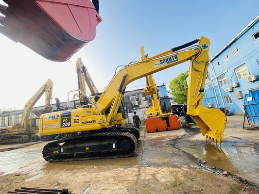 20 tonnellate originale giapponese di seconda mano Komatsu PC200-8 Escavatore a trascinatore usato in vendita