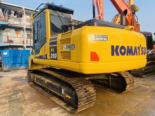 20 tonnellate originale giapponese di seconda mano Komatsu PC200-8 Escavatore a trascinatore usato in vendita