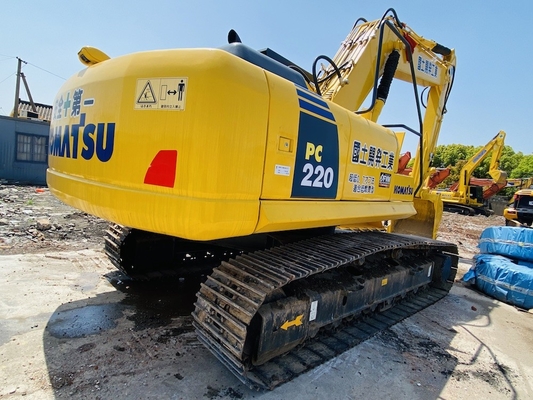 22 tonnellate originale giapponese di seconda mano Komatsu PC220-7 Escavatore a trascinatore usato in vendita