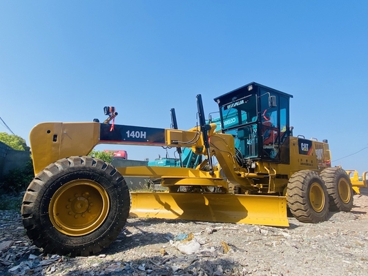Macchine pesanti usate Caterpillar Cat 140H Motor Grader Usata con Ripper in vendita