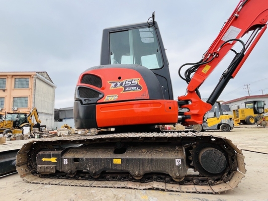 5 tonnellate di Kubota KX155 Used Crawler Excavator Excavator di seconda mano con 29.9KW di potenza del motore e 0.16 m3 di capacità del secchio