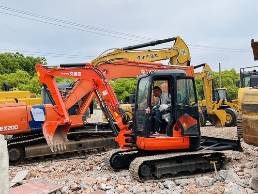 5 tonnellate di Kubota KX155 Used Crawler Excavator Excavator di seconda mano con 29.9KW di potenza del motore e 0.16 m3 di capacità del secchio