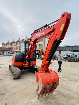 5 tonnellate di Kubota KX155 Used Crawler Excavator Excavator di seconda mano con 29.9KW di potenza del motore e 0.16 m3 di capacità del secchio