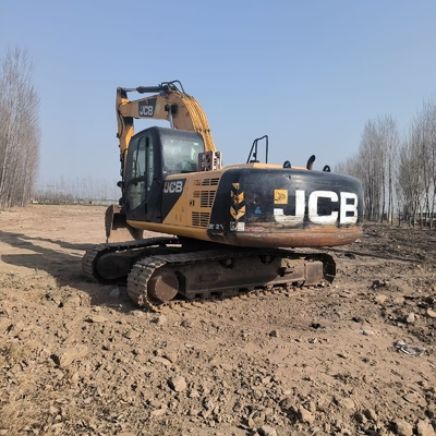 22 tonnellate di seconda mano JCB JS220LC Escavatore a trascinamento utilizzato 129 KW Potenza del motore e 1 M3 Capacità del secchio