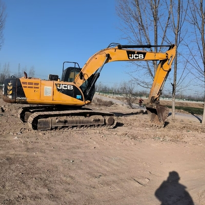 22 tonnellate di seconda mano JCB JS220LC Escavatore a trascinamento utilizzato 129 KW Potenza del motore e 1 M3 Capacità del secchio