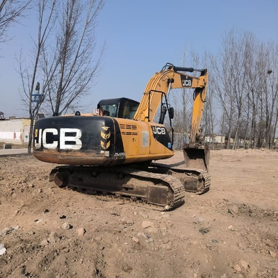 22 tonnellate di seconda mano JCB JS220LC Escavatore a trascinamento utilizzato 129 KW Potenza del motore e 1 M3 Capacità del secchio