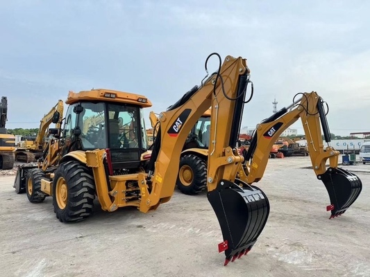 Usato CAT Caterpillar 420F Backhoe Loader Macchina idraulica Escavatore di retro CAT di seconda mano