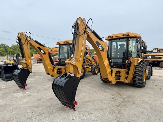 Usato CAT Caterpillar 420F Backhoe Loader Macchina idraulica Escavatore di retro CAT di seconda mano