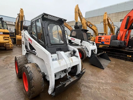Bobcat S300 Mini Skid Steer Loader, Bobcat Skid Loader di seconda mano 1m3 60KW