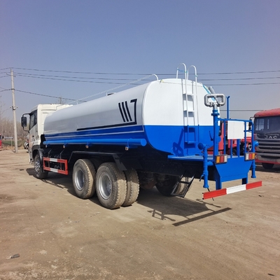 20 m3 245 CV di seconda mano Kinland Dongfeng 6x4 Sprinkler Cisterna d'acqua Cisterna d'acqua usata