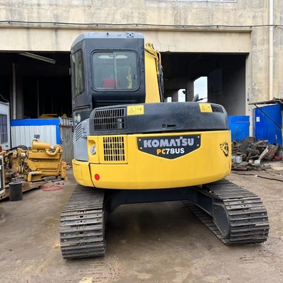 7 tonnellate Used Komatsu PC78US Excavator Usato Komatsu Crawler Excavator Macchine per la costruzione