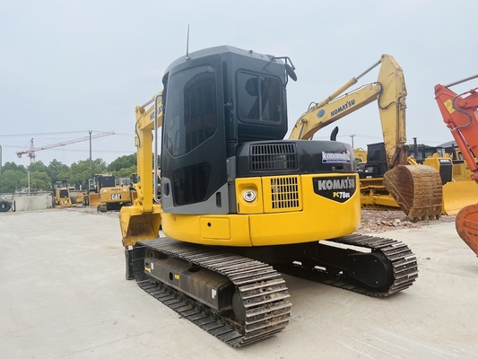 Originale Usato Komatsu PC78US Escavatore a striscia di seconda mano 7 tonnellate Mini Escavatore Macchine per la costruzione