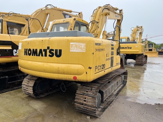 12 tonnellate giapponese usata Komatsu PC120-6 escavatore di seconda mano Komatsu scavatore idraulico