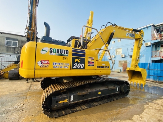 Giapponese originale usato Komatsu Pc200-8 escavatore 80% nuovo in buone condizioni