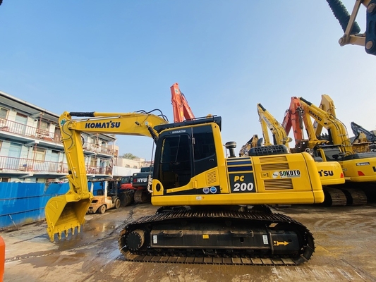 Giapponese originale usato Komatsu Pc200-8 escavatore 80% nuovo in buone condizioni